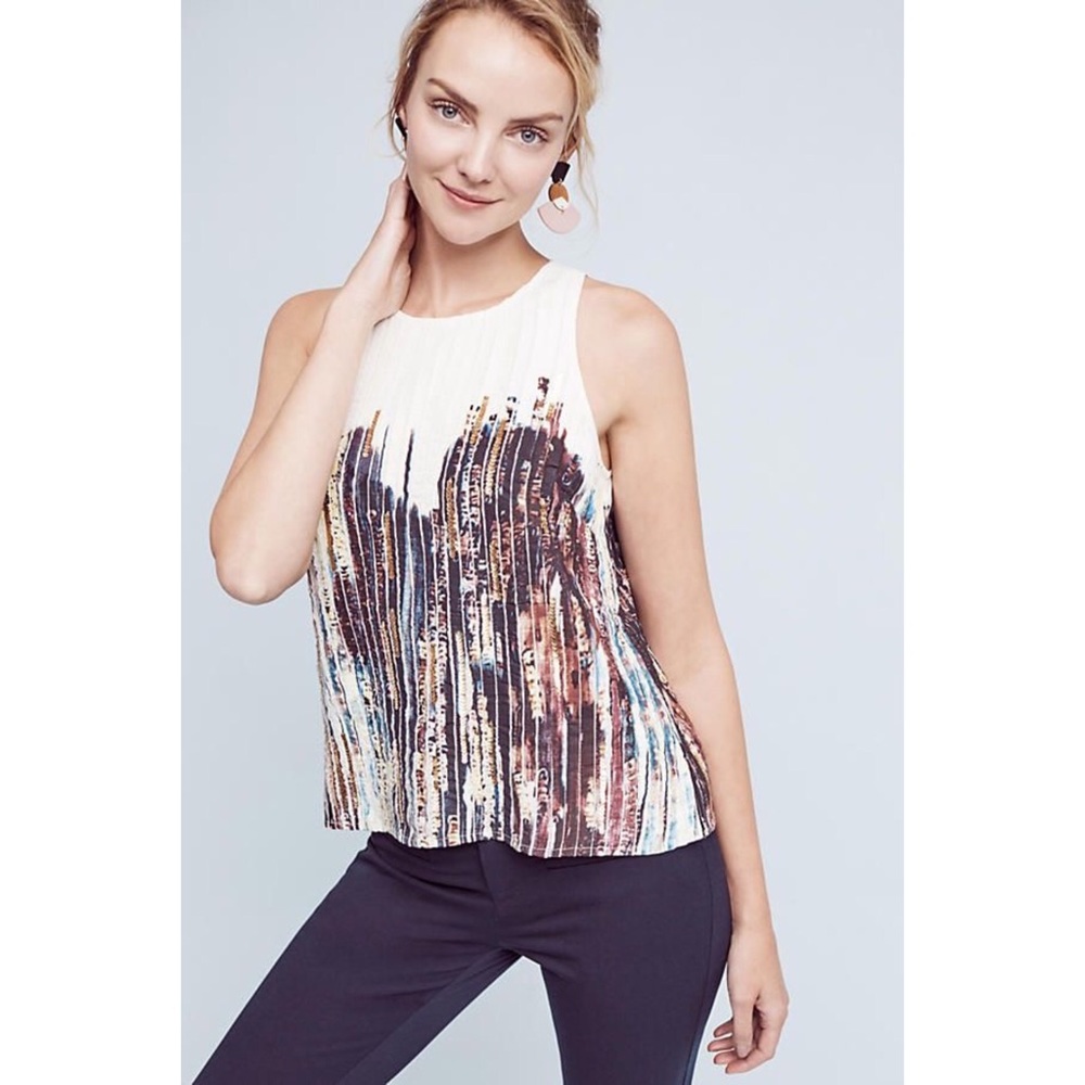 NWT Anthropologie Floreat Mirin Tank Size 4